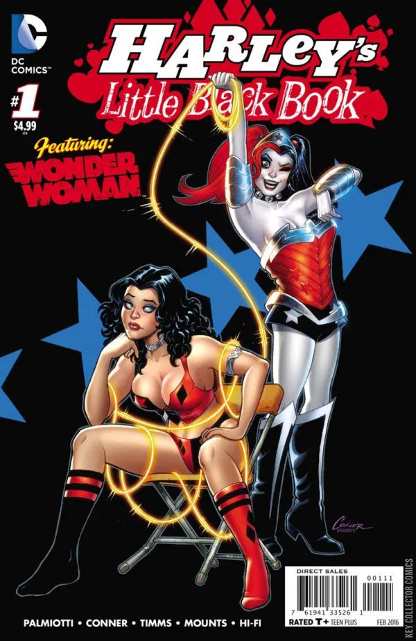 DC COMICS HARLEY'S LITTLE BLACK BOOK VOL. 1 ISSUE #1 (FEB 2016) (📌 CONDITION 8.5/9.0)