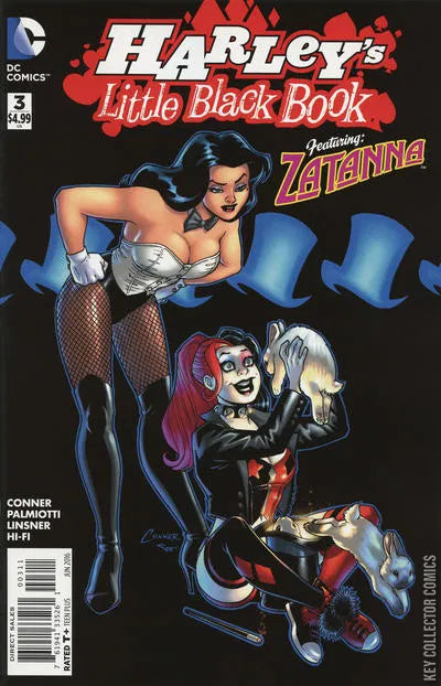 DC COMICS HARLEY'S LITTLE BLACK BOOK VOL. 1 ISSUE #3 (JUNE 2016) (📌 CONDITION 8.5/9.0)