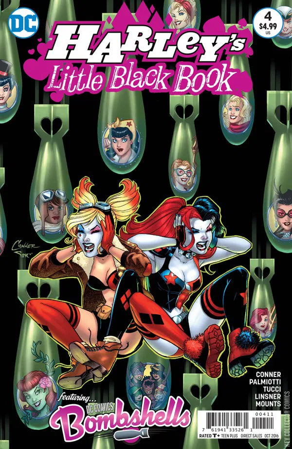 DC COMICS HARLEY'S LITTLE BLACK BOOK VOL. 1 ISSUE #4 (OCT 2016) (📌 CONDITION 8.5/9.0)