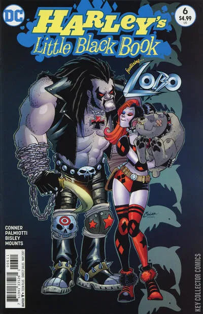 DC COMICS HARLEY'S LITTLE BLACK BOOK VOL. 1 ISSUE #6 (MAY 2017) (📌 CONDITION 8.5/9.0)