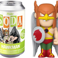 FUNKO SODA! DC HEROES HAWKMAN W/ SHIELD (LE 10,500) (COMMON / NOT SEALED) (📌 CONDITION 9.5)