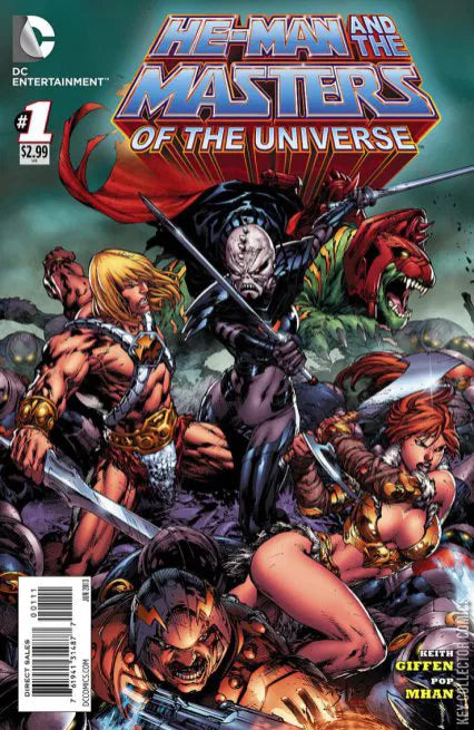 DC COMICS HE-MAN AND THE MASTERS OF THE UNIVERSE VOL. 1 ISSUE #1 (JUNE 2013) (📌 CONDITION 8.5/9.0)