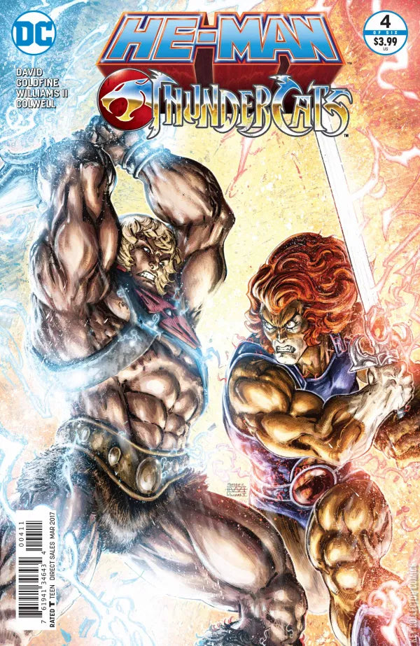 DC COMICS HE-MAN / THUNDERCATS ISSUE #4 (MINI-SERIES) (MAR 2017) (📌 CONDITION 9.5)