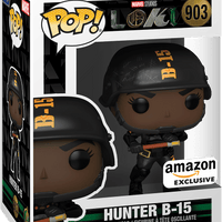FUNKO POP! MARVEL LOKI TV SHOW: HUNTER B-15 #903 (AMAZON EXCLUSIVE STICKER) (📌CONDITION 9.5)