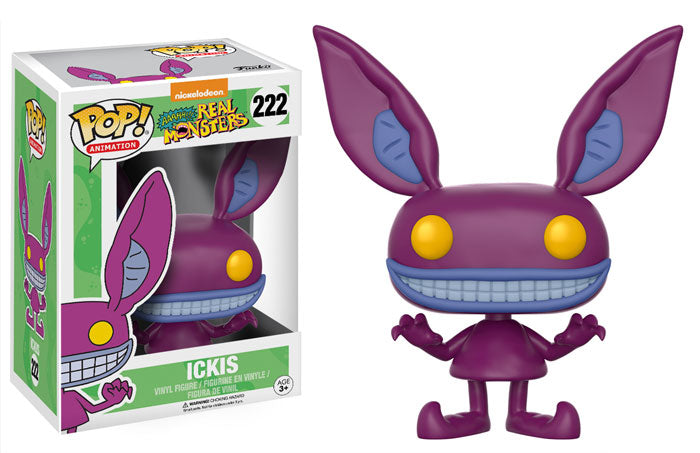 FUNKO POP! ANIMATION AAAHH!!! REAL MONSTERS: ICKIS #222 (📌CONDITION 9.0/9.5)