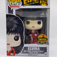 FUNKO POP! TELEVISION MISTRESS OF THE DARK: ELVIRA #375 (RED DRESS) (LE 1500) (2016 FUNKOWEEN EXCLUSIVE STICKER)