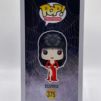 FUNKO POP! TELEVISION MISTRESS OF THE DARK: ELVIRA #375 (RED DRESS) (LE 1500) (2016 FUNKOWEEN EXCLUSIVE STICKER)