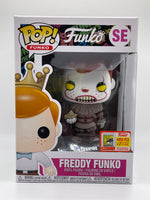 
              FUNKO POP! FREDDY FUNKO: FREDDY FUNKO AS PENNYWISE (FREDDYWISE) #SE (LE 4000) (2018 SDCC/FUNDAYS EXCLUSIVE) (📌 CONDITION 9.5)
            
