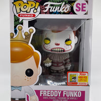 FUNKO POP! FREDDY FUNKO: FREDDY FUNKO AS PENNYWISE (FREDDYWISE) #SE (LE 4000) (2018 SDCC/FUNDAYS EXCLUSIVE) (📌 CONDITION 9.5)