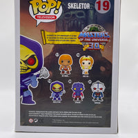FUNKO POP! TELEVISION MASTERS OF THE UNIVERSE: SKELETOR #19 (GLOW) (LE 480) (GEMINI COLLECTIBLES EXCLUSIVE STICKER) (MOTU)