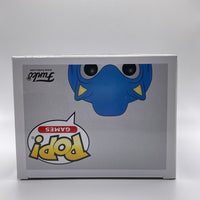 FUNKO POP! GAMES SONIC THE HEDGEHOG: CLASSIC SONIC #632 (FLOCKED) (FUNKO-SHOP EXCLUSIVE STICKER)