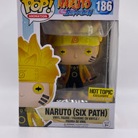 FUNKO POP! ANIMATION NARUTO SHIPPUDEN #186 (SIX PATH) (HOT TOPIC GLOW STICKER)