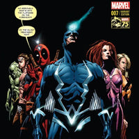 MARVEL COMICS INHUMAN ISSUE #7 (DEADPOOL 75TH ANNIVERSARY VARIANT / RETAILER INCENTIVE) (DEC 2014) (📌 CONDITION 8.5/9.0)
