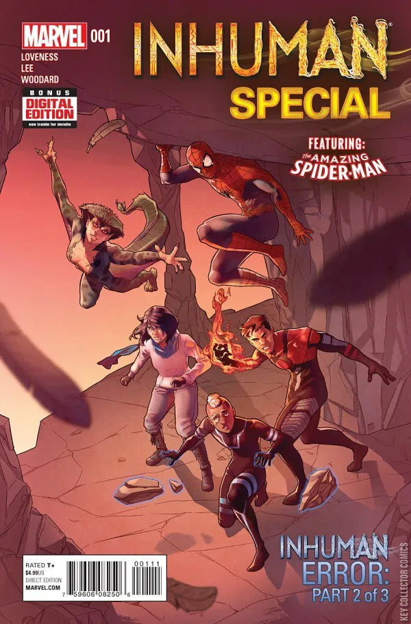 MARVEL COMICS INHUMAN SPECIAL ISSUE #1 (FEATURING THE AMAZING SPIDER-MAN) (JUNE 2015) (📌 CONDITION 7.0/7.5)