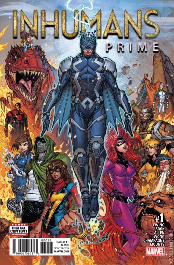 MARVEL COMICS INHUMANS: PRIME ISSUE #1 (ONE-SHOT) (MAY 2017) (📌 CONDITION 9.0/9.5)