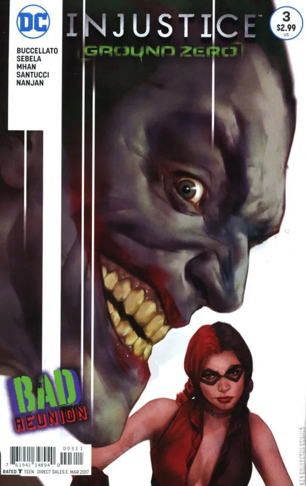 DC COMICS INJUSTICE: GROUND ZERO VOL. 1 ISSUE #3 (MAR 2017) (📌 CONDITION 8.5/9.0)
