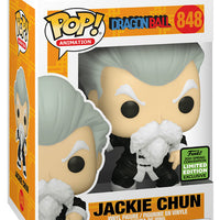FUNKO POP! ANIMATION DRAGON BALL: JACKIE CHUN #848 (2021 SPRING CONVENTION STICKER) (📌CONDITION 9.5)