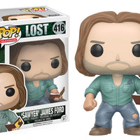 FUNKO POP! TELEVISION LOST: "SAWYER" JAMES FORD #416 (📌 CONDITION 6.0)