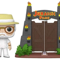 FUNKO POP TOWN! MOVIES JURRASIC PARK: JOHN HAMMOND WITH GATES #30 (TARGET EXCLUSIVE STICKER)