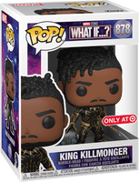 
              FUNKO POP! MARVEL WHAT IF...?: KING KILLMONGER #878 (TARGET EXCLUSIVE STICKER) (📌CONDITION 9.5)
            
