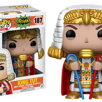 FUNKO POP! DC HEROES BATMAN CLASSIC TV SERIES: KING TUT #187 (📌CONDITION 9.0/9.5)