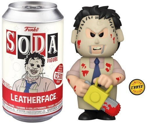 FUNKO SODA! THE TEXAS CHAINSAW MASSACRE: BLOODY LEATHERFACE (CHASE / NOT SEALED) (LE 2,000) (📌 CONDITION 8.5/9.0)