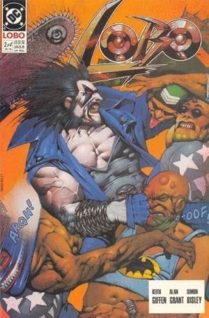 LOBO ISSUE #2 VOL #1 (DECEMBER 1990) COMIC BOOK