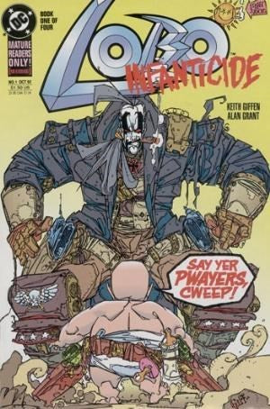 LOBO: INFANTICIDE ISSUE #1 VOL #1 (OCTOBER 1992) COMIC BOOK