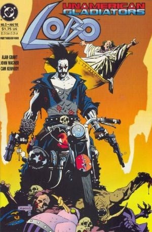 DC COMICS LOBO: UNAMERICAN GLADIATORS ISSUE #3 (MINI SERIES) (AUG 1993)