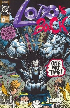 DC HEROES LOBO'S BACK ISSUE #3 (MINI SERIES) (OCT 1992)