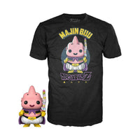 FUNKO POP & TEE! ANIMATION DRAGON BALL Z: MAJIN BUU W/ ICE CREAM #973 (POP & TEE COMBO) (GAMESTOP EXCLUSIVE STICKER) (SIZE 2XL) (📌CONDITION 9.5)