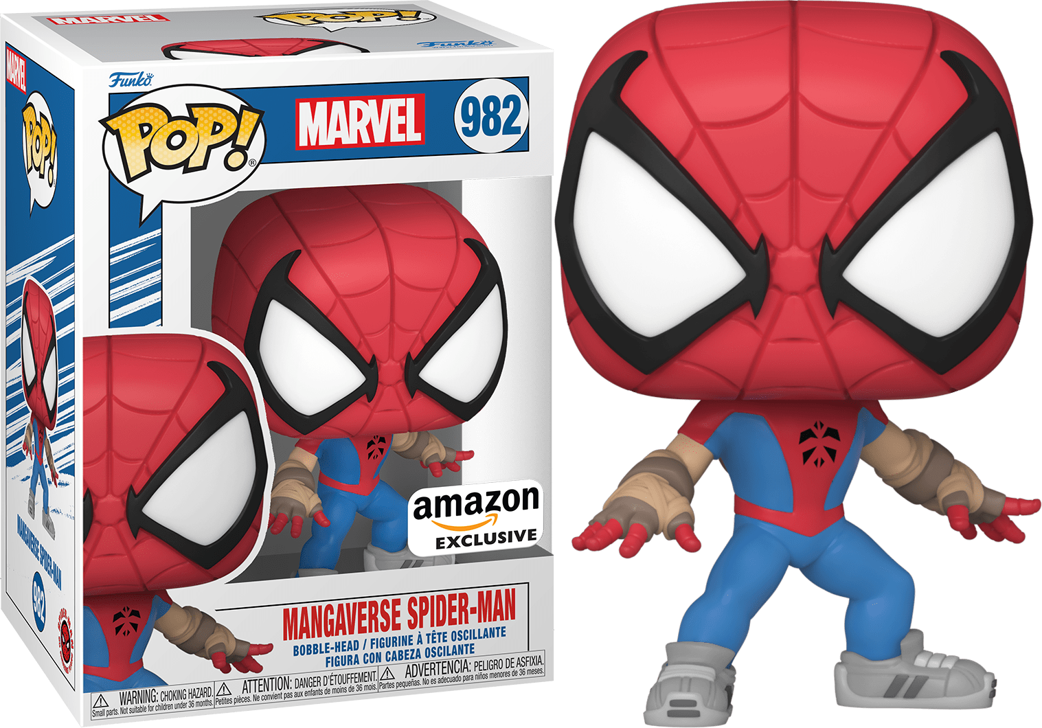 Funko Pop Vinyl Marvel Mangaverse Spider Man 982