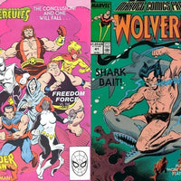MARVEL COMICS MARVEL COMICS PRESENTS VOL. 1 ISSUE #41 (WOLVERINE) (DIRECT EDITION) (JAN 1990) (📌 CONDITION 8.0)