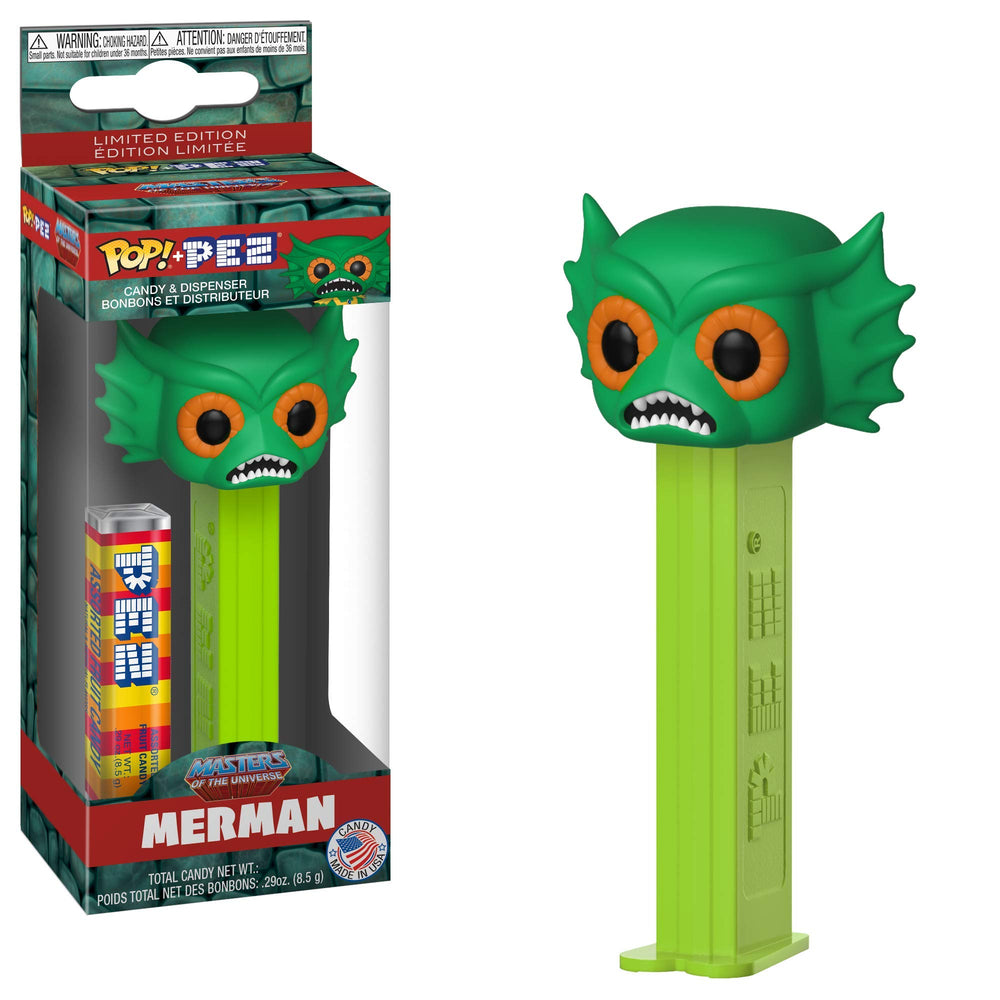 MERMAN (MASTERS OF THE UNIVERSE) (MOTU) FUNKO POP PEZ DISPENSER