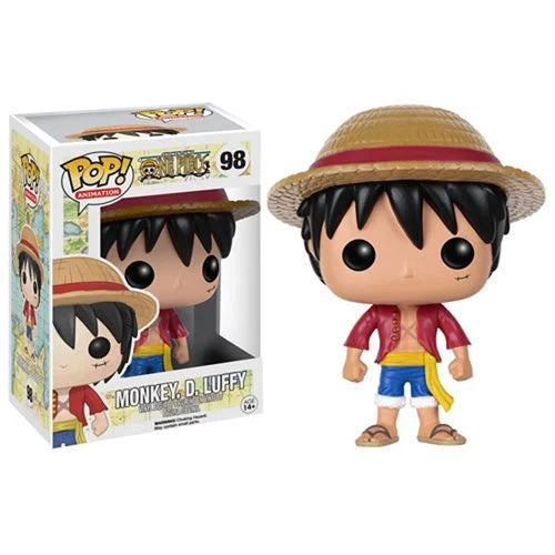 FUNKO POP! ANIMATION ONE PIECE: MONKEY. D. LUFFY #98 (2023 RELEASE) (📌CONDITION 4.0/4.5)