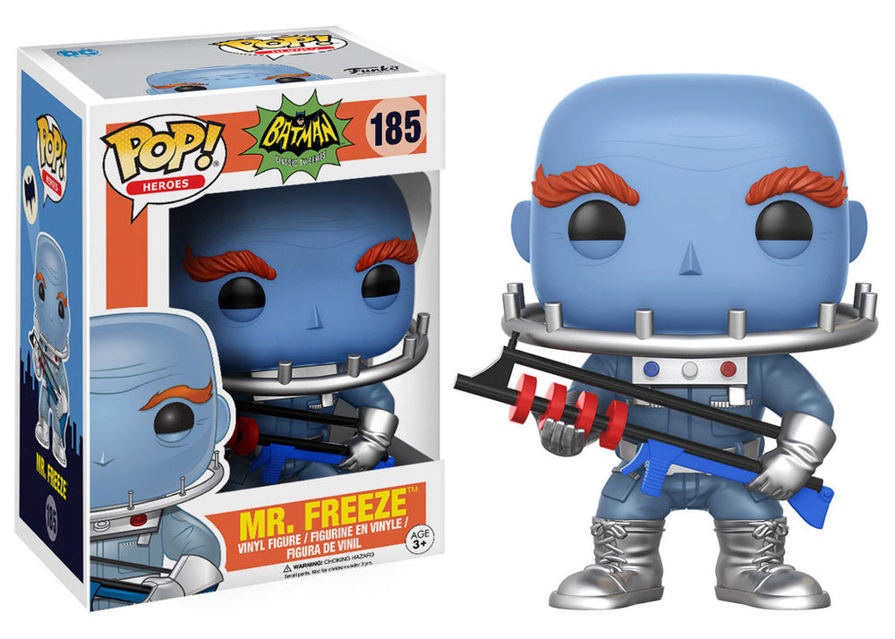 FUNKO POP! DC HEROES BATMAN CLASSIC TV SERIES: MR. FREEZE #185 (📌CONDITION 9.0/9.5)