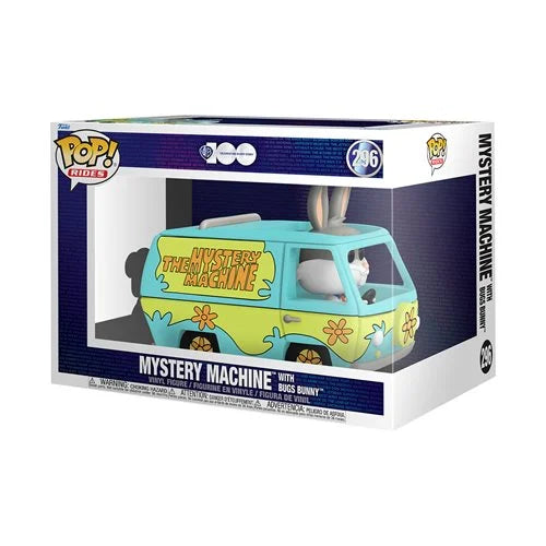 FUNKO POP! RIDES ANIMATION LOONEY TUNES X SCOOBY DOO: MYSTERY MACHINE WITH BUGS BUNNY #296