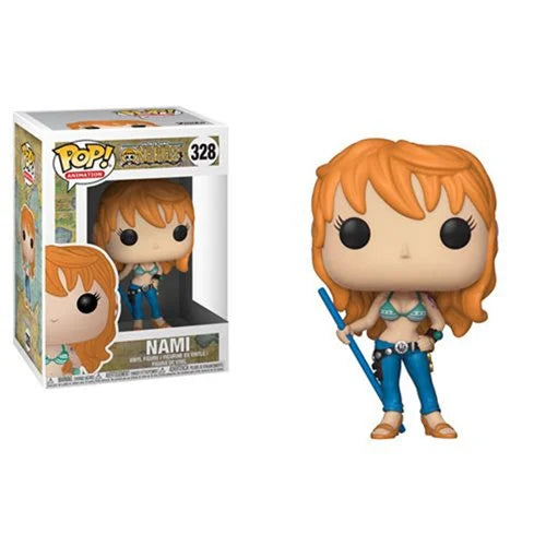 FUNKO POP! ANIMATION ONE PIECE: NAMI #328 (2023 RELEASE) (📌CONDITION 9.5)