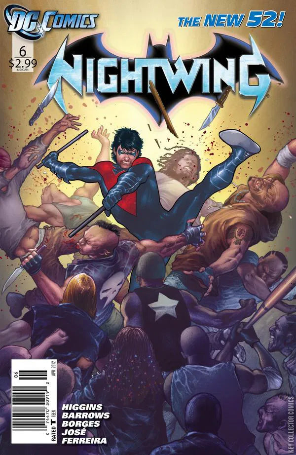 DC COMICS NIGHTWING VOL. 2 ISSUE #6 (THE NEW 52) (APR 2012) (📌 CONDITION 8.5/9.0)
