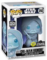 
              FUNKO POP! STAR WARS THE EMPIRE STRIKES BACK: OBI-WAN KENOBI (GLOW) #392 (LE 3,000) (2020 STAR WARS CELEBRATION STICKER) (📌CONDITION 9.0/9.5)
            