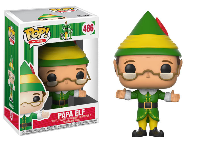 FUNKO POP! MOVIES BUDDY THE ELF: PAPA ELF #486 (📌CONDITION 9.0/9.5)