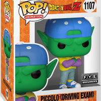 FUNKO POP! ANIMATION DRAGON BALL Z: PICCOLO (DRIVING EXAM) #1107 (FYE EXCLUSIVE STICKER) (📌CONDITION 9.5)