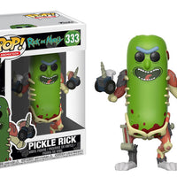 FUNKO POP! ANIMATION RICK & MORTY: PICKLE RICK #333 (📌CONDITION 9.0/9.5)