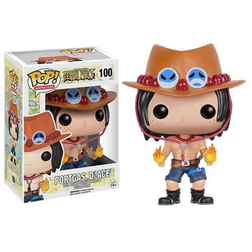 FUNKO POP! ANIMATION ONE PIECE: PORTGAS. D. ACE #100 (2023 RELEASE)