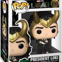 FUNKO POP! MARVEL LOKI TV SHOW: PRESIDENT LOKI #898 (📌CONDITION 9.5)