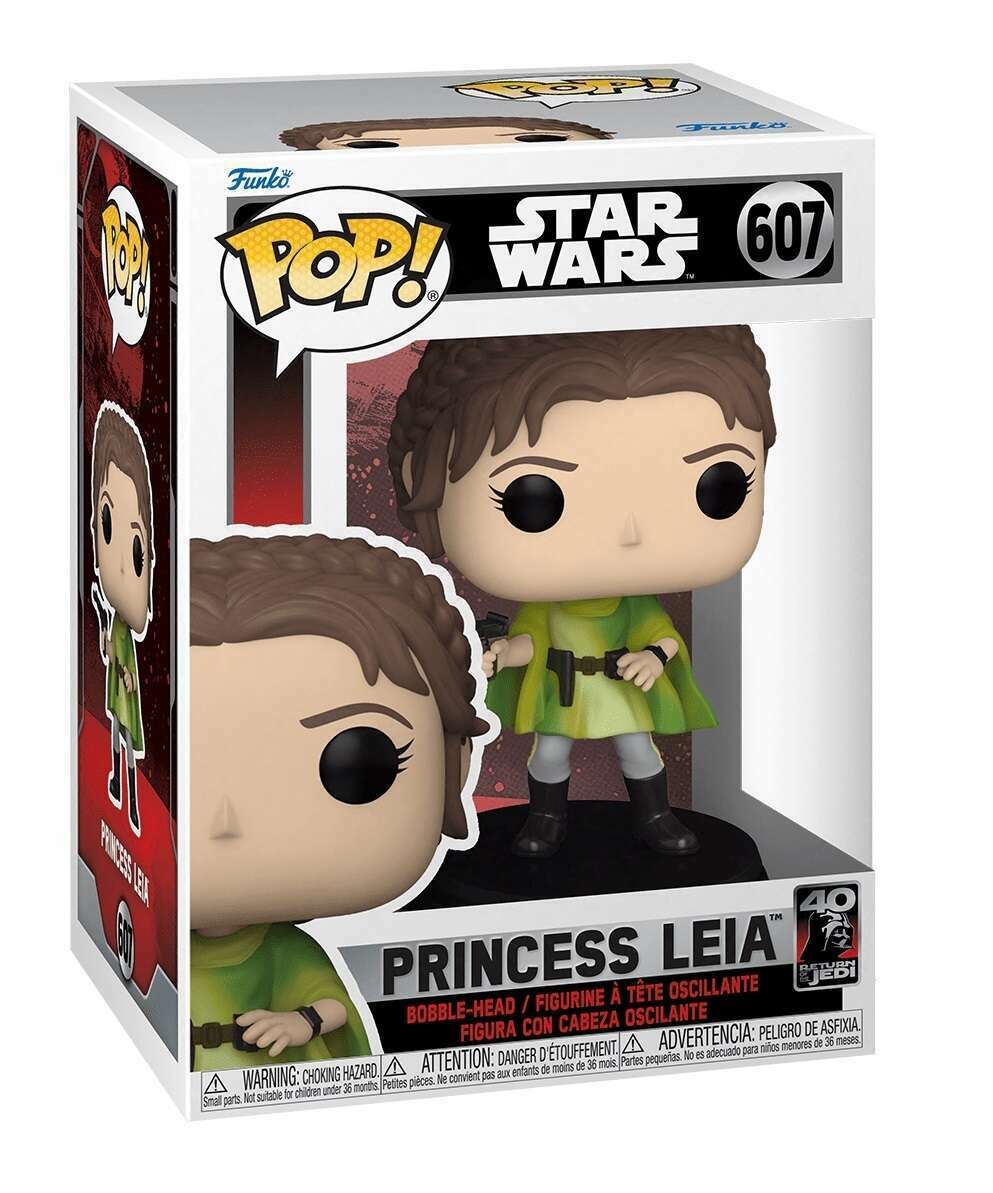 FUNKO POP! STAR WARS RETURN OF THE JEDI 40TH ANNIVERSARY: PRINCESS LEIA #607