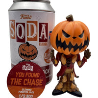 FUNKO SODA! THE NIGHTMARE BEFORE CHRISTMAS: GLOW PUMPKIN KING JACK (LE 2,500) (CHASE / NOT SEALED) (2021 FALL CONVENTION EXCLUSIVE) (📌 CONDITION 9.5)