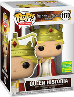 
              FUNKO POP! ANIMATION ATTACK ON TITAN: QUEEN HISTORIA #1170 (2022 SUMMER CONVENTION STICKER) (📌CONDITION 9.5)
            