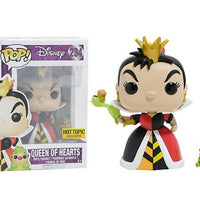 FUNKO POP! DISNEY QUEEN OF HEARTS W/ HEDGEHOG #234 (HOT TOPIC EXCLUSIVE STICKER) (📌CONDITION 9.5)