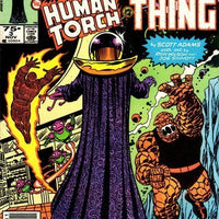 MARVEL COMICS QUESTPROBE ISSUE #3 (MINI-SERIES) (NEWSSTAND EDITION) (HUMAN TORCH & THE THING) (NOV 1985) (📌 CONDITION 8.0)